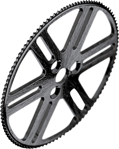 affolter pignons rouges taillage helicoidal 45 degre dark